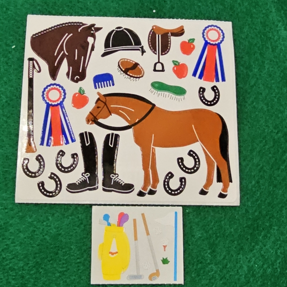 Sports Scrapbooking Sticker Bundle - 36 Pieces - Mrs. Grossman's & Frances Meyer - Picture 5 of 15